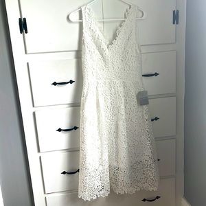 ASTR the Label Lace Midi Dress